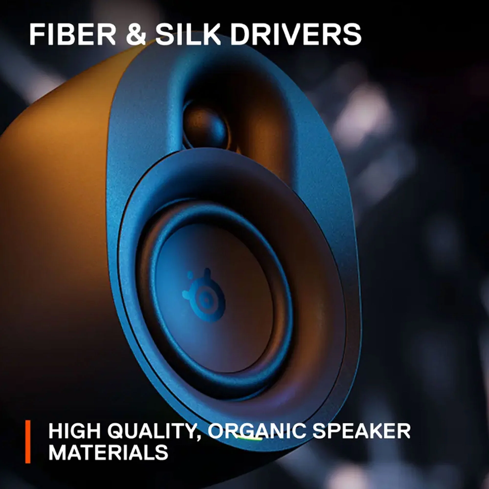 SteelSeries Arena 7 Reactive RGB Illuminated 2.1 Gaming Speakers with Powerful Bass, Subwoofer, and Bluetooth - For PC, PlayStation, Mobile - Image 10