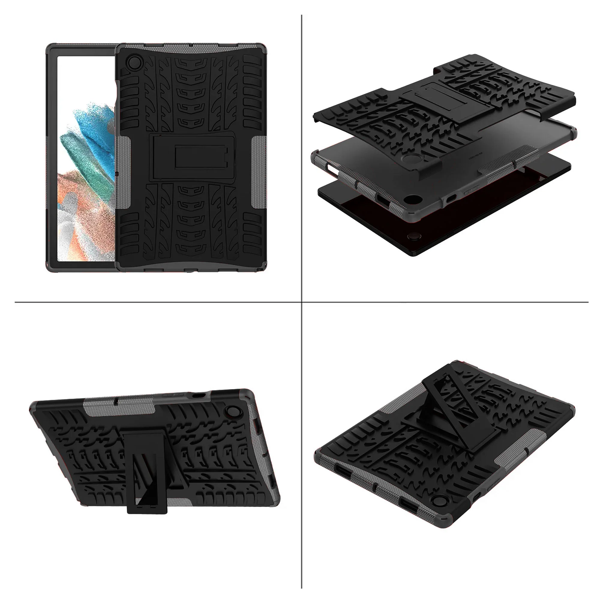 Shockproof Drop Resistant Tablet Case Cover For Samsung Galaxy Tab A8 Tablet - Image 6