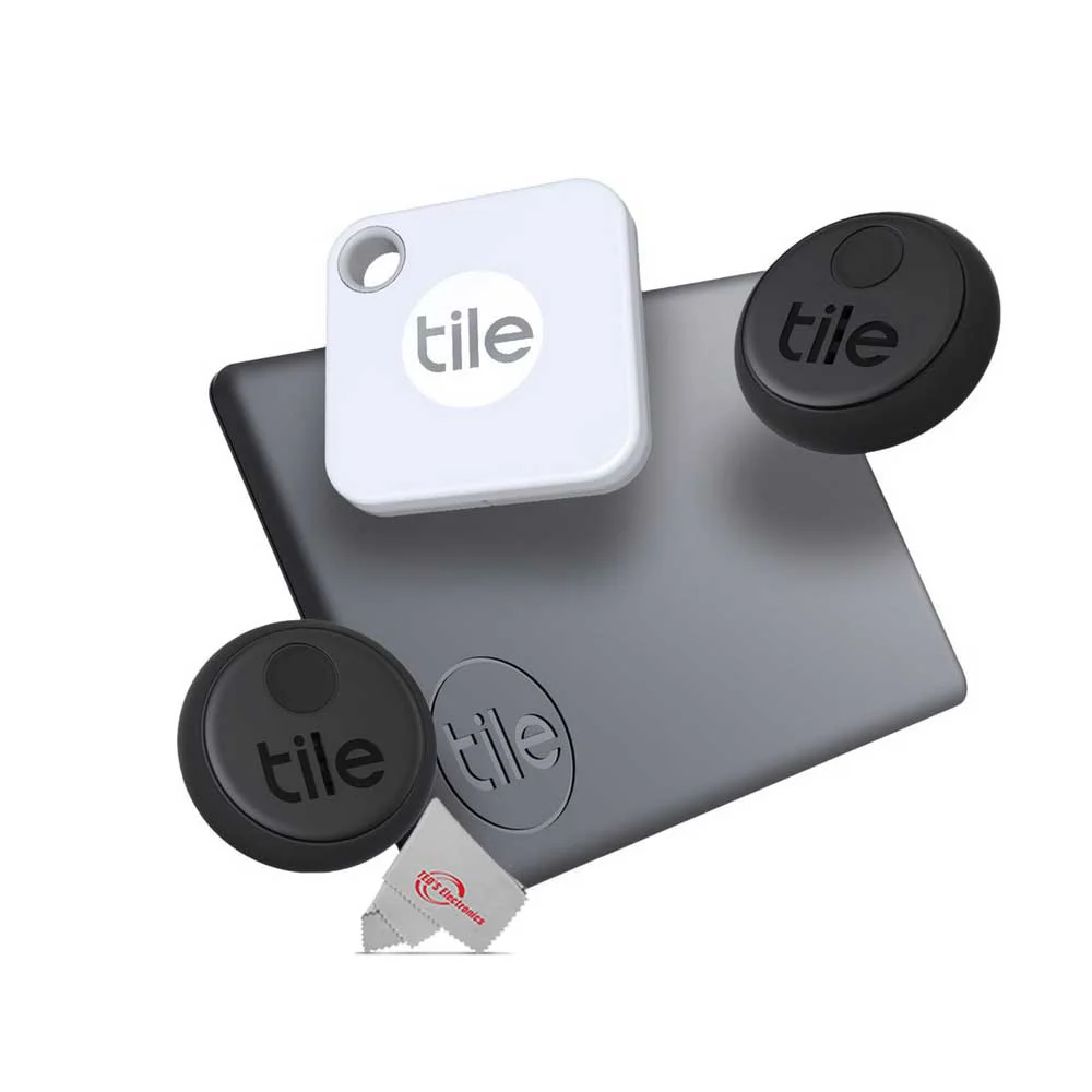 Tile Essentials (2020) 4-pack (1 Mate, 1 Slim, 2 Stickers) - Bluetooth Tracker & Item Locators for Keys, Wallets, Remotes & More; Easily Find All Your Things - Image 3