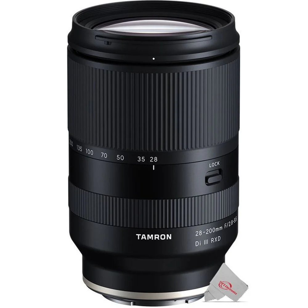 Tamron 28-200mm f/2.8-5.6 Di III RXD Full-Frame Lens For Sony E with Professional Cleaning Kit - Image 2