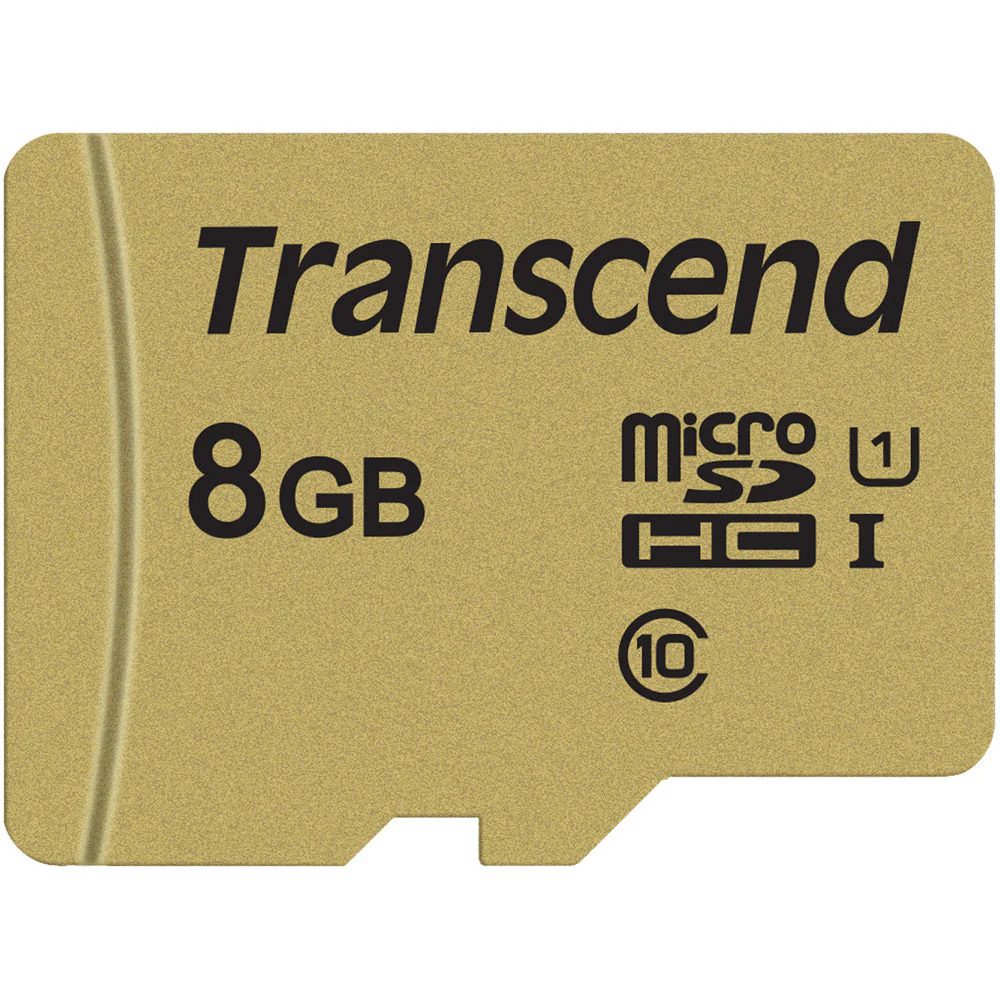 3 Packs Transcend 8GB UHS-1 Class 10 micro SD 500S Read up to 95MB/s Built with MLC Flash Memory Card with SD Adapter - Image 2