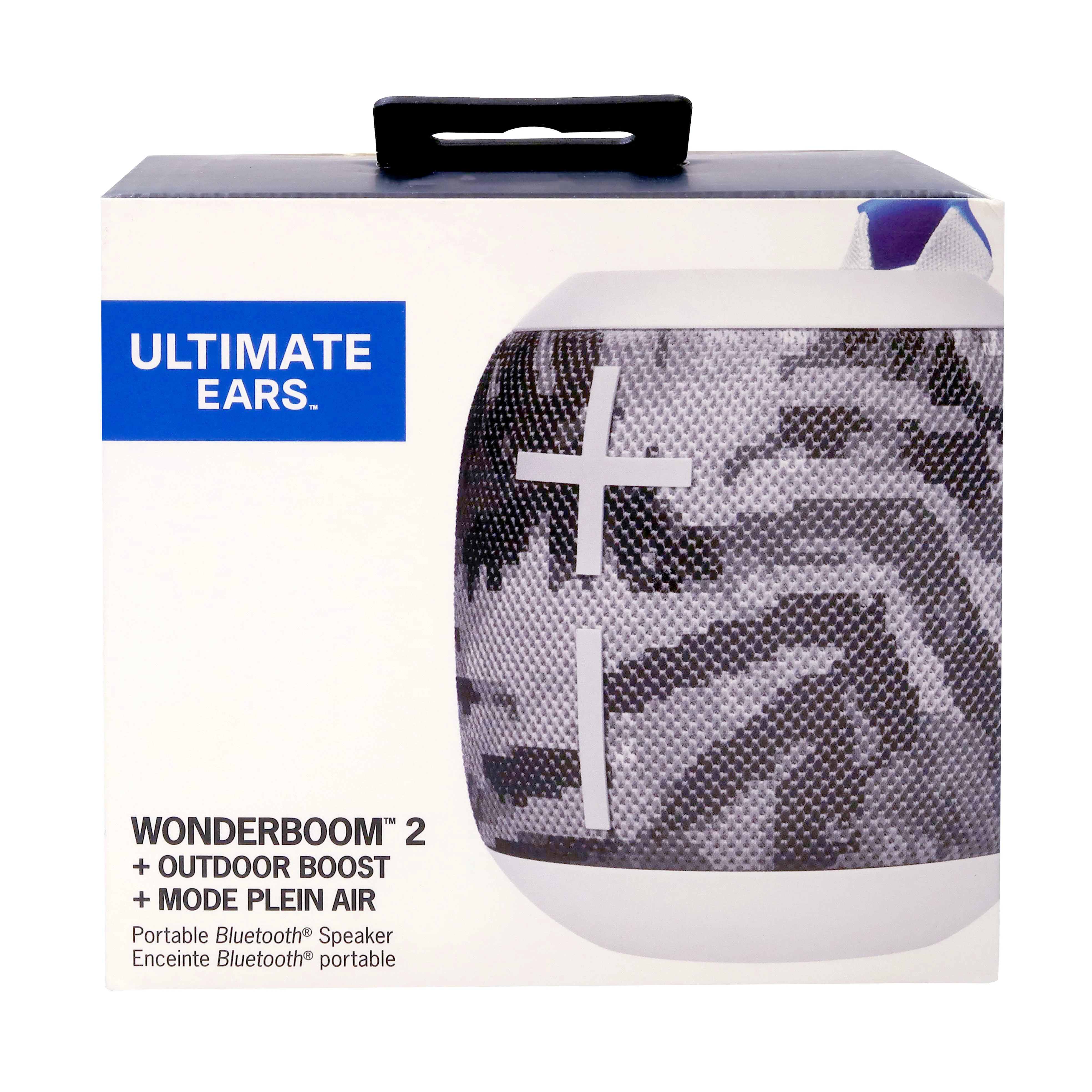 Logitech Ultimate Ears WONDERBOOM 2 Bluetooth Waterproof Jungle Grey Speaker with USB Plug - Image 5