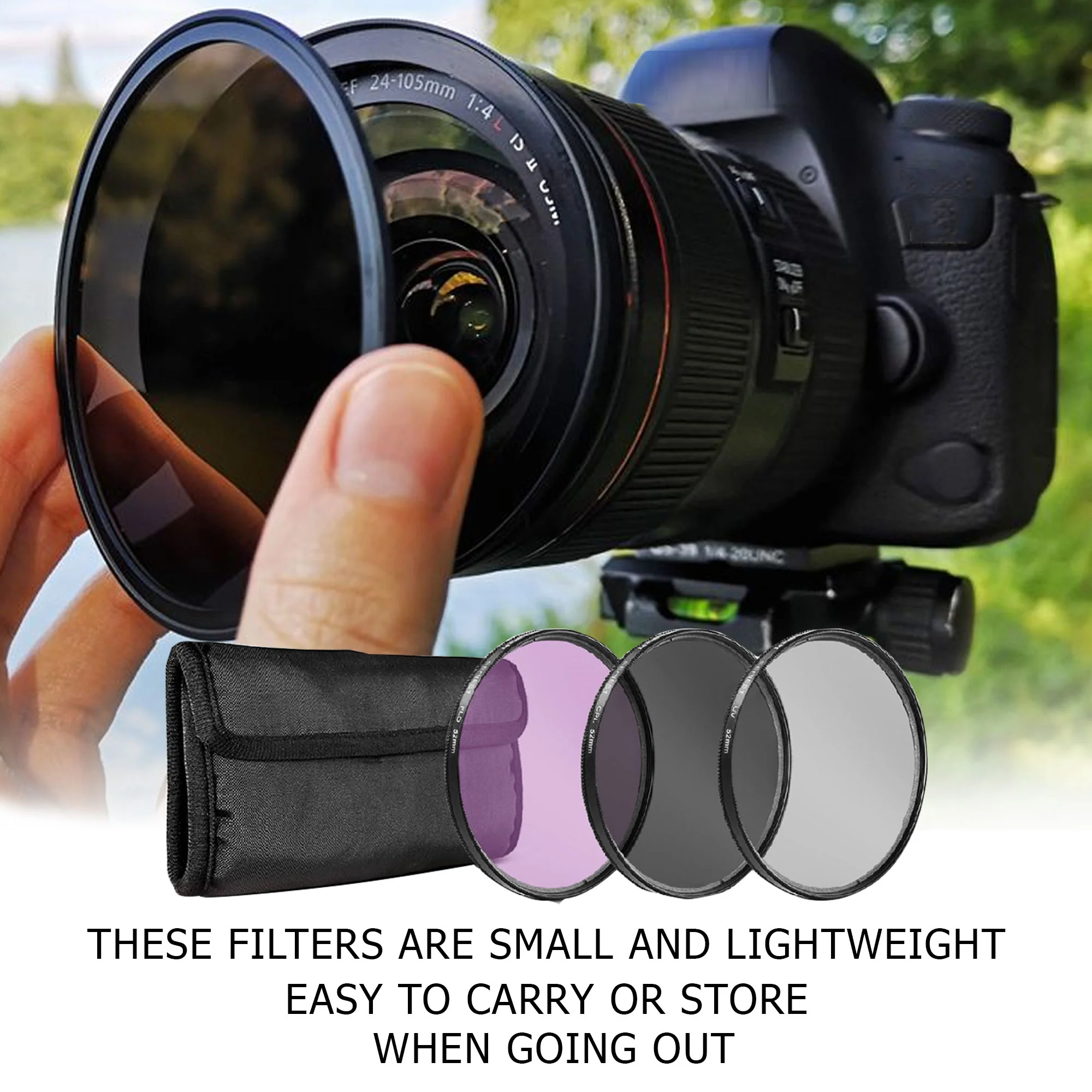 72mm Top Accessory Bundle for Canon Nikon Sony Tamron Camera Lenses with 72mm Thread - Image 3