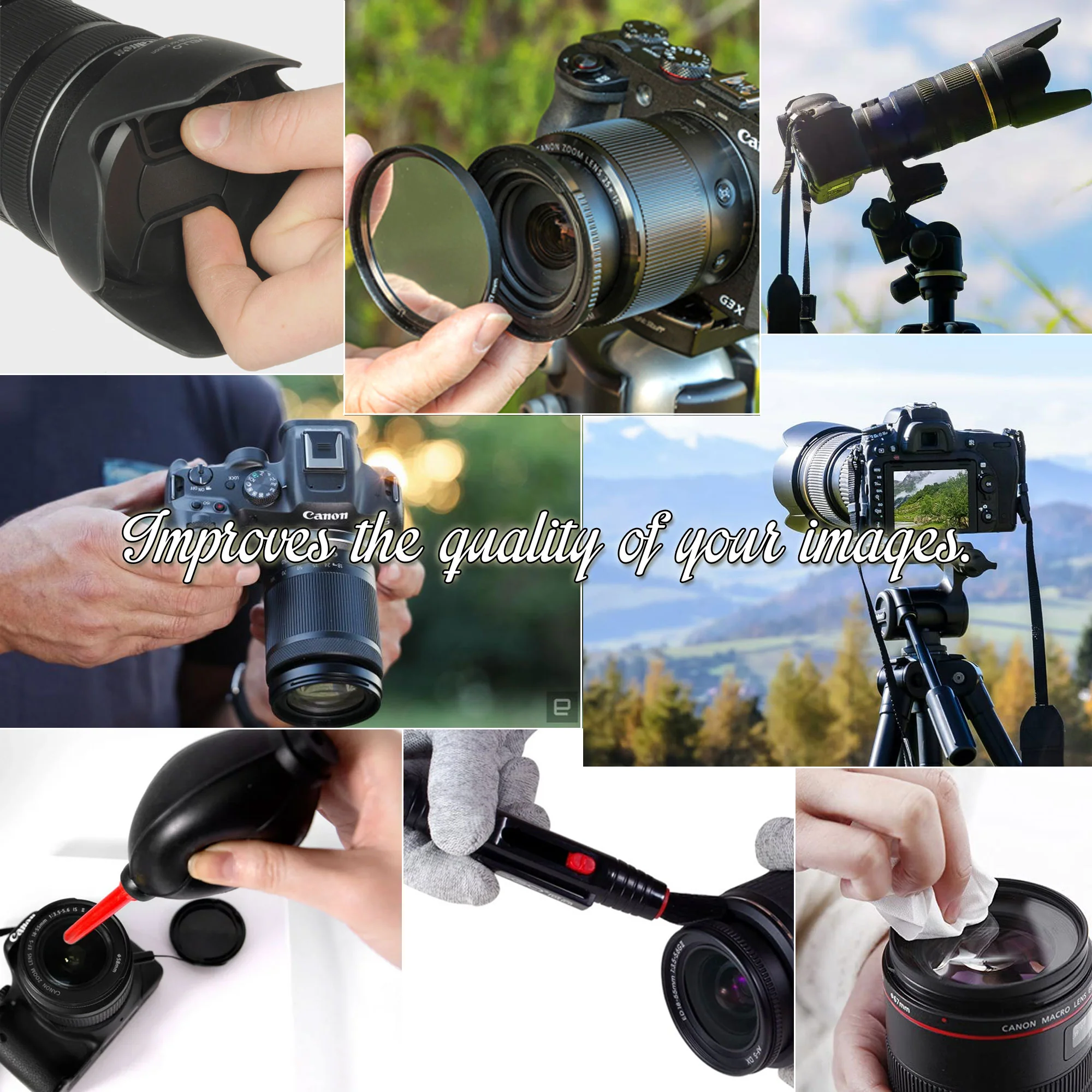 72mm Top Accessory Bundle for Canon Nikon Sony Tamron Camera Lenses with 72mm Thread - Image 7