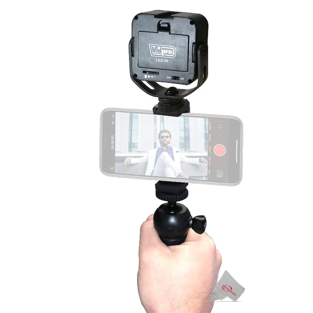 Vidpro LED-50 Photo And Video Led Light - Image 4
