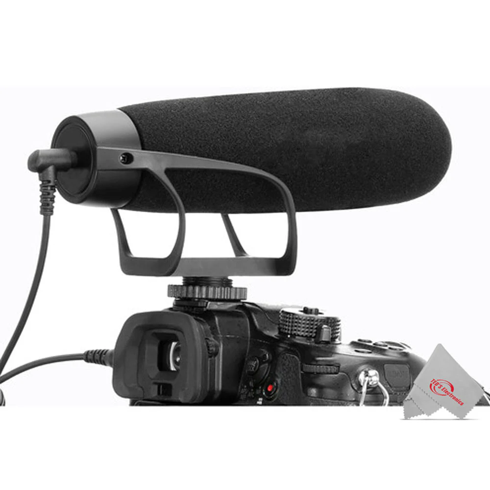 Vidpro XM-48 Camera Mount Condenser Shotgun Microphone - Image 4