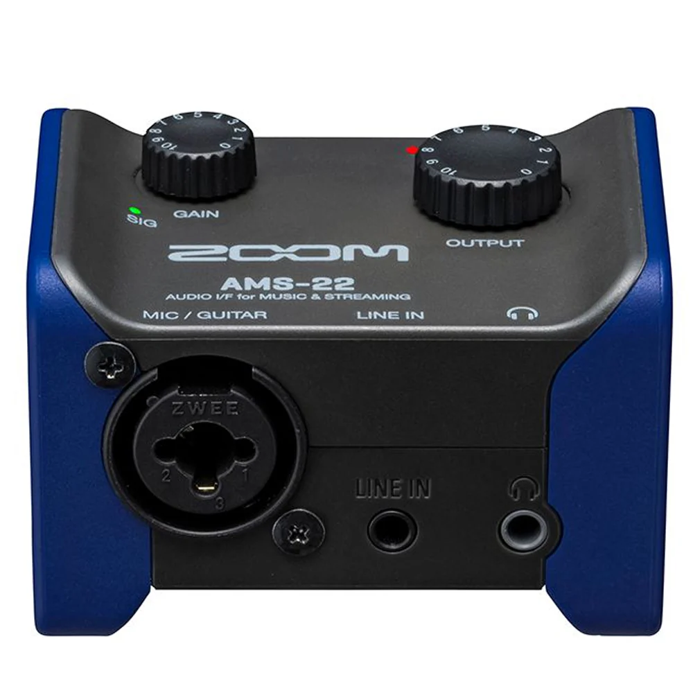 Vidpro XM-SC Professional Studio Recording Cardioid Condenser XLR Microphone with Zoom AMS-22 2x2 USB Audio Interface for Music and Streaming 2 Inputs / 2 Outputs - Image 7