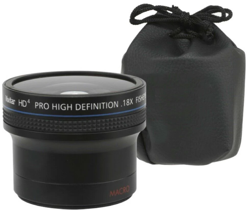 0.18x 180 Degree Ultra Fisheye Lens Set for Canon Nikon Panasonic Sony Digital SLR Camera Lenses - Image 2