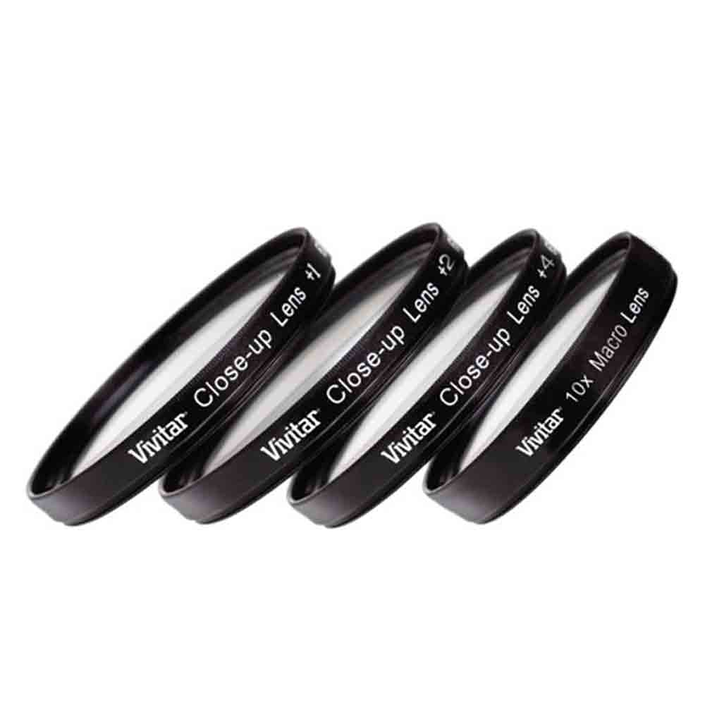 Vivitar Series 1 1 2 4 10 Close-Up Macro Filter Set w/Pouch (55mm) - Image 2