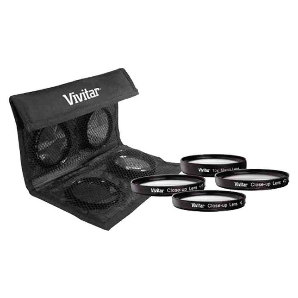Vivitar Series 1 1 2 4 10 Close-Up Macro Filter Set w/Pouch (55mm) - Image 5