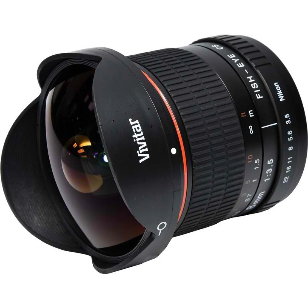 Vivitar 8mm f/3.5 HD Aspherical Fisheye Fixed Lens for Nikon D Series Digital SLR Cameras - Image 6