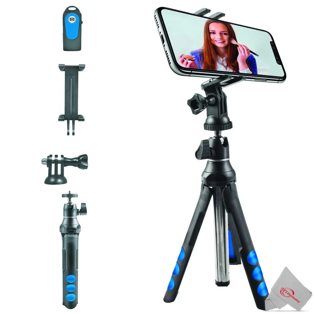 Canon Powershot Elph 360 Ixus 285 Ixy 650 Travel Essential Accessory Bundle with Compact Selfie Stick Tripod, Extra Battery, 128GB Memory + More - Image 7