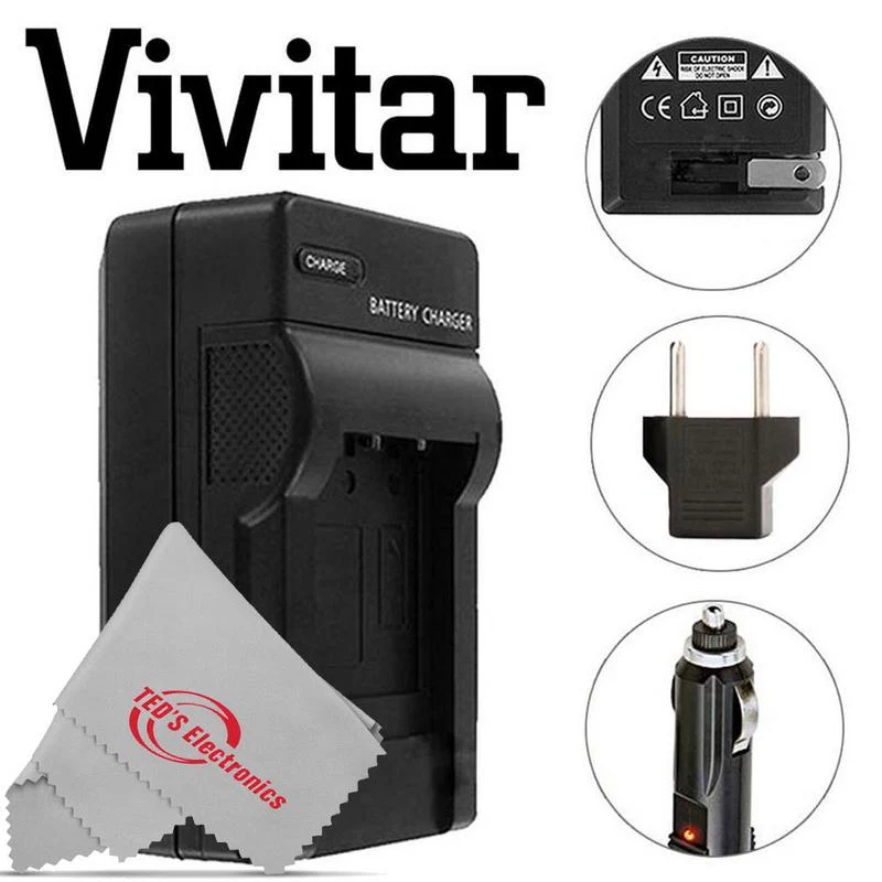 Three VIVITAR VIV-CB-11LH Li-On Battery and Battery Charger for Canon NB-11L/NB-11LH (Canon Powershot SX410 IS, SX400 IS, ELPH 170 IS, 340 HS 320) - Image 3