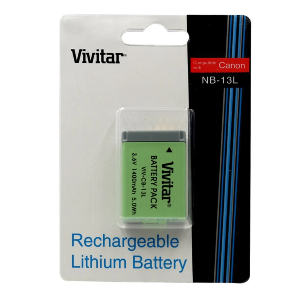 Vivitar Rechargeable Replacement Battery Canon NB 13L for Canon PowerShot G7 X Mark II Digital Camera - Image 2