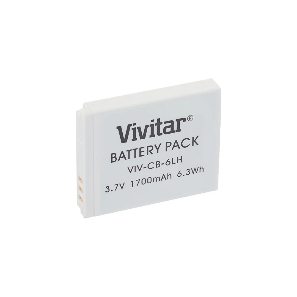 3x Vivitar NB-6L / NB-6LH Ultra High Capacity Replacement Battery for Canon SX540 SX530 SX710 SX610 - Image 3