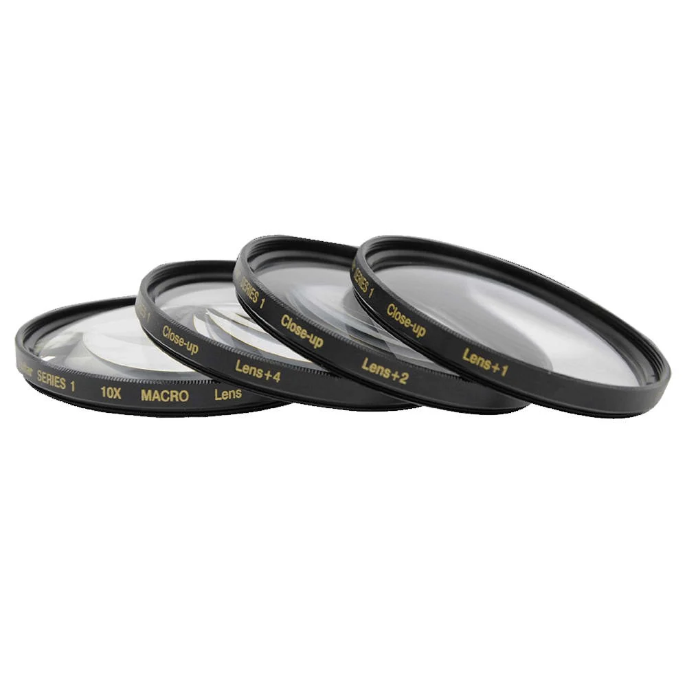72MM +1 +2 +4 +10 Close Up Macro Diopter Filter Set for 72mm Thread Lenses - Image 2