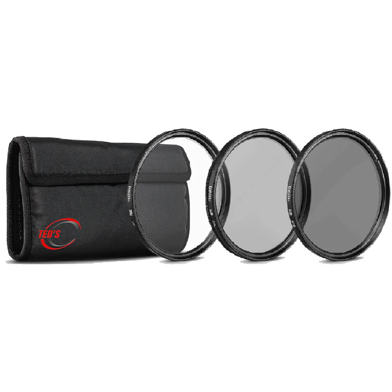 55mm ND2 ND4 ND8 Neutral Density Filter Set - Image 2