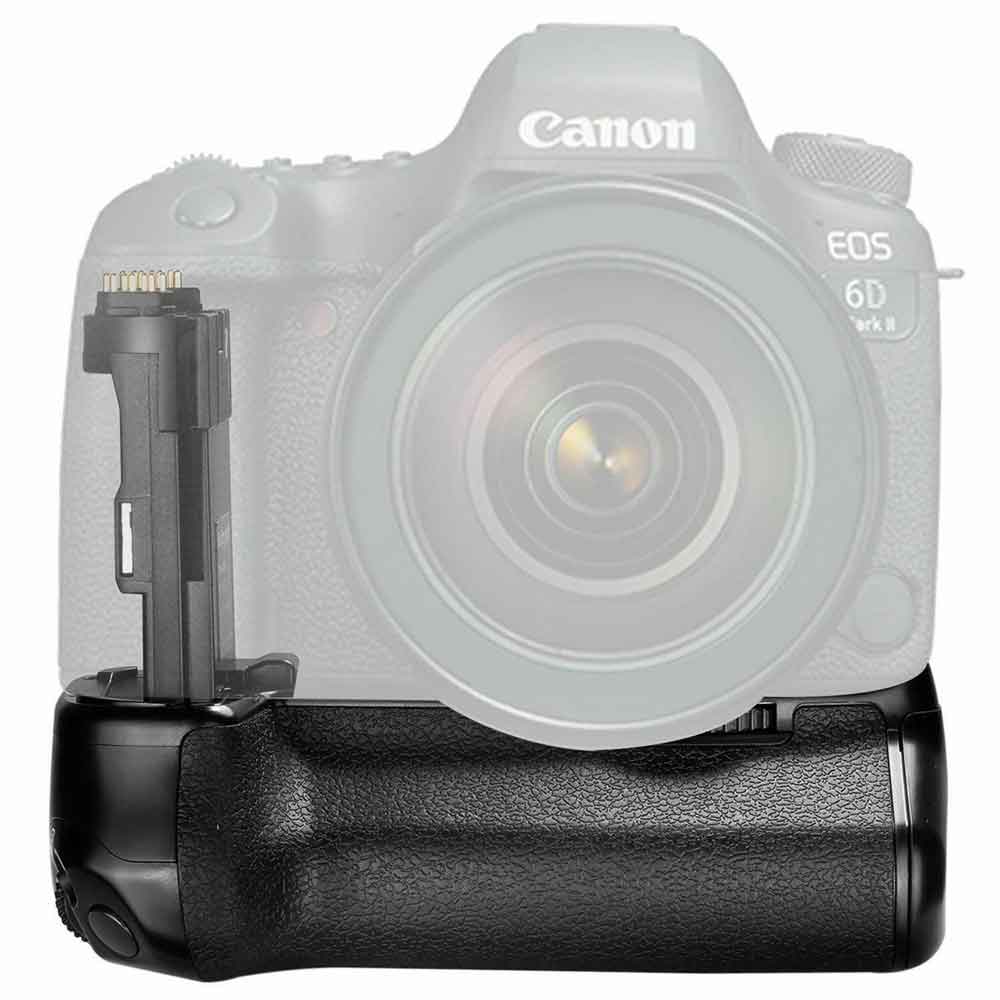 Vivitar BG-E21  Deluxe Battery Power Grip for Canon 6D Mark II Digital SLR - Image 4