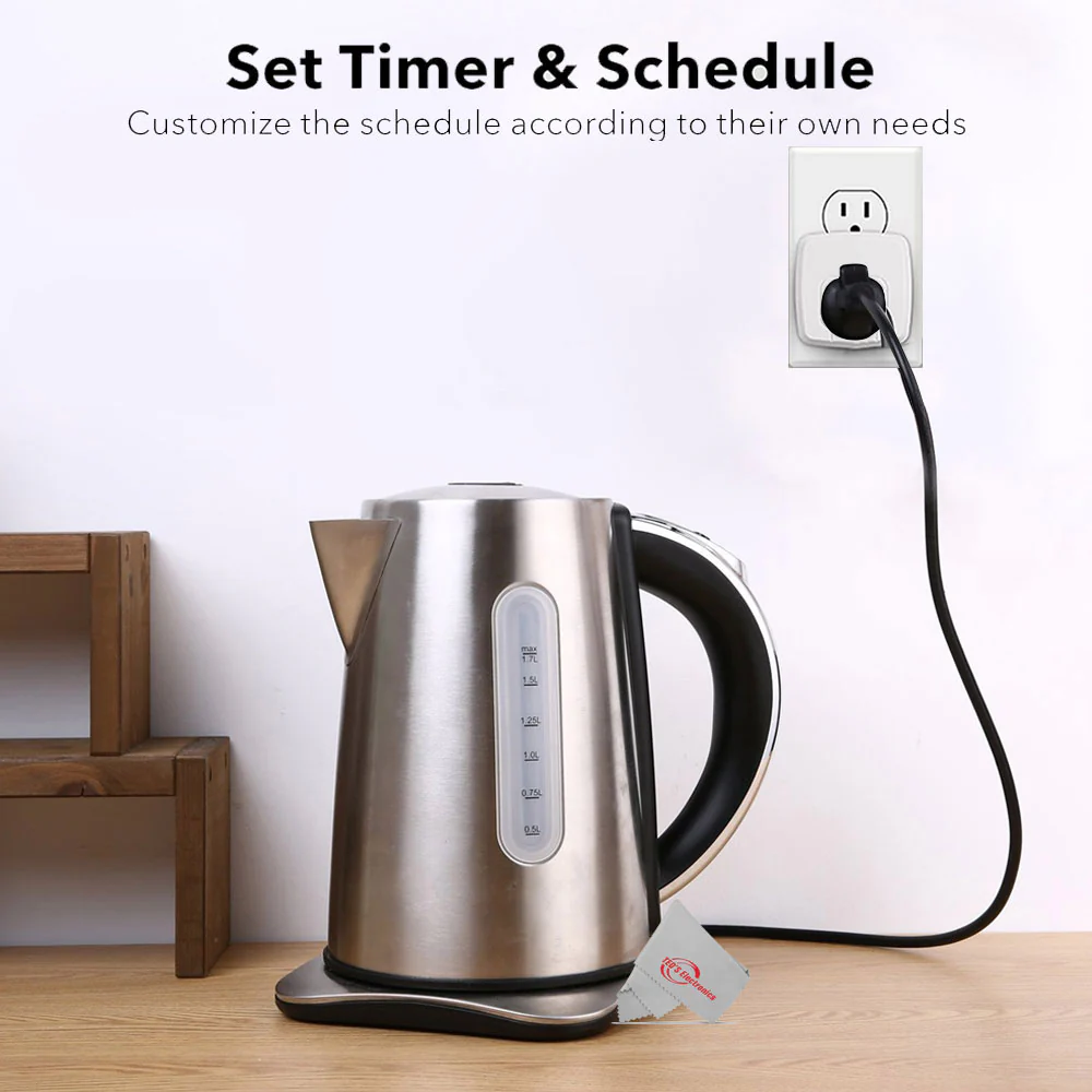 Vivitar Wireless Smart Plug WiFi Outlet Works With Alexa, Echo & Google Home - No Hub Required - Image 5