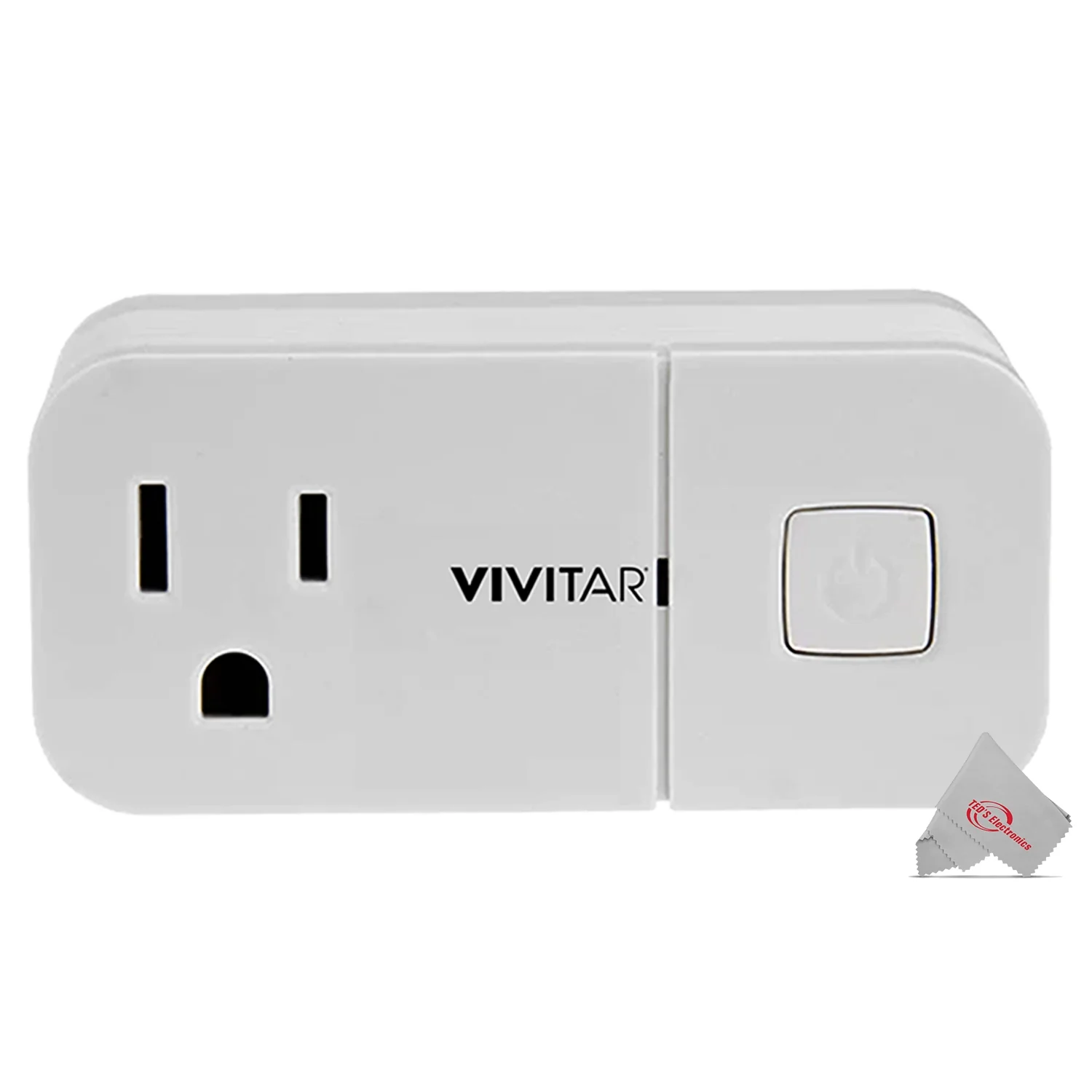 Vivitar Wireless WiFi Smart Plug with USB Port - IOS, Alexa, Android and Google Compatible - 2 Units - Image 2
