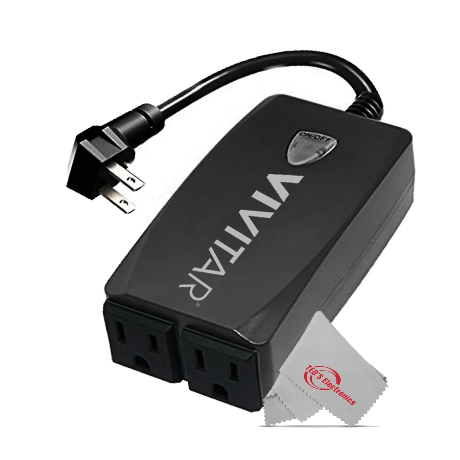 Vivitar Smart Security Waterproof Outdoor Wifi Plug with 2 Sockets works with Alexa Google Home - 2 Units - Image 2