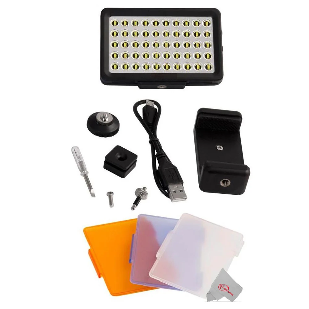 Vivitar Super Powerful Smartphone 50 LED Video Light for Podcasting Vlogging and Videoconferencing - Image 4