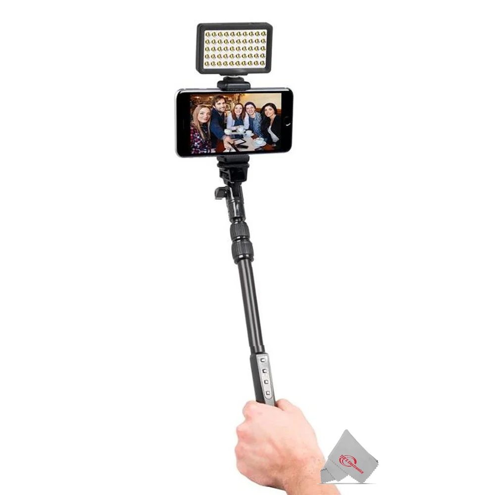 Vivitar Super Powerful Smartphone 50 LED Video Light for Podcasting Vlogging and Videoconferencing - Image 6