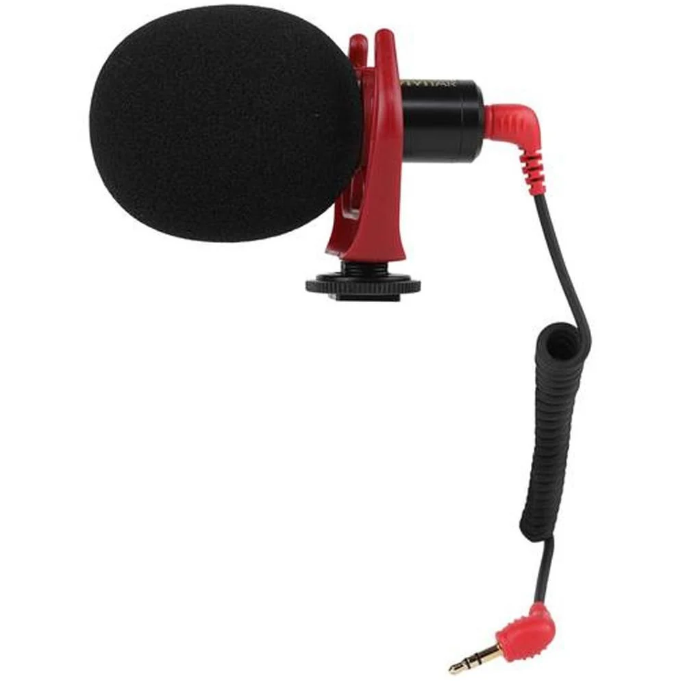 Super Cardioid Directional Microphone with Sponge Windscreen Clean Clear Sound Recording For Smart Phones, Cameras and Computers - Image 3