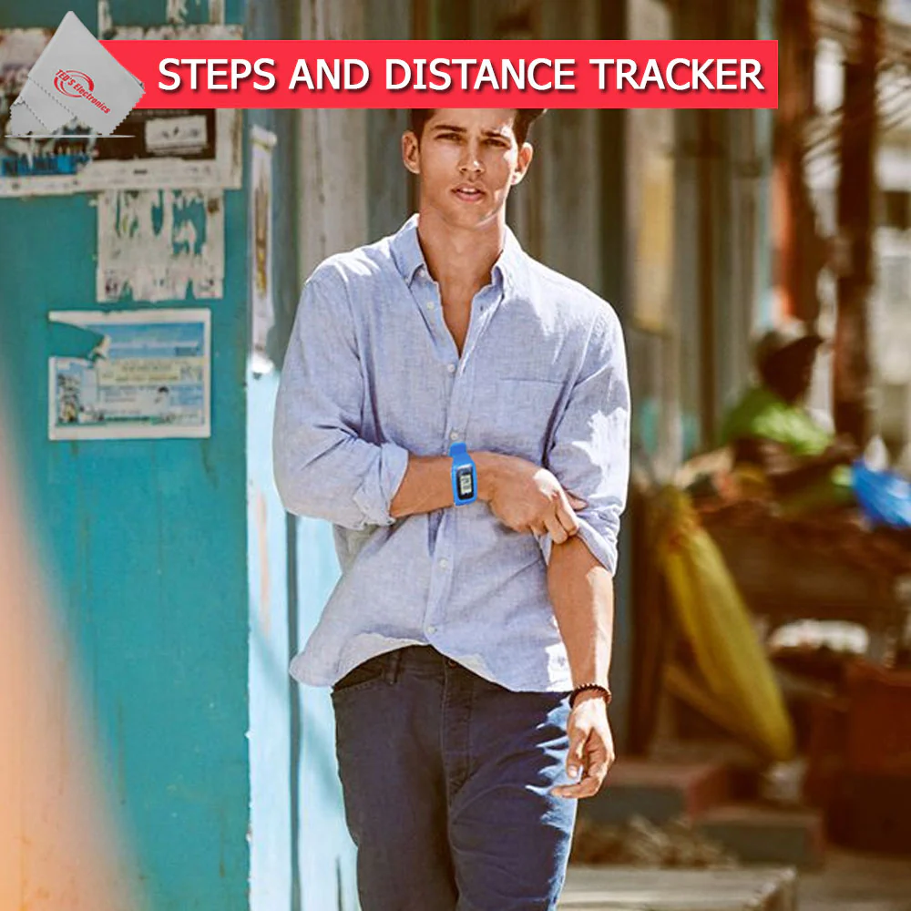 Vivitar Activity Action Tracker Fitness Watch Sweatproof Design iOS Android Compatible Tracks Steps Calories and Distance - Image 5