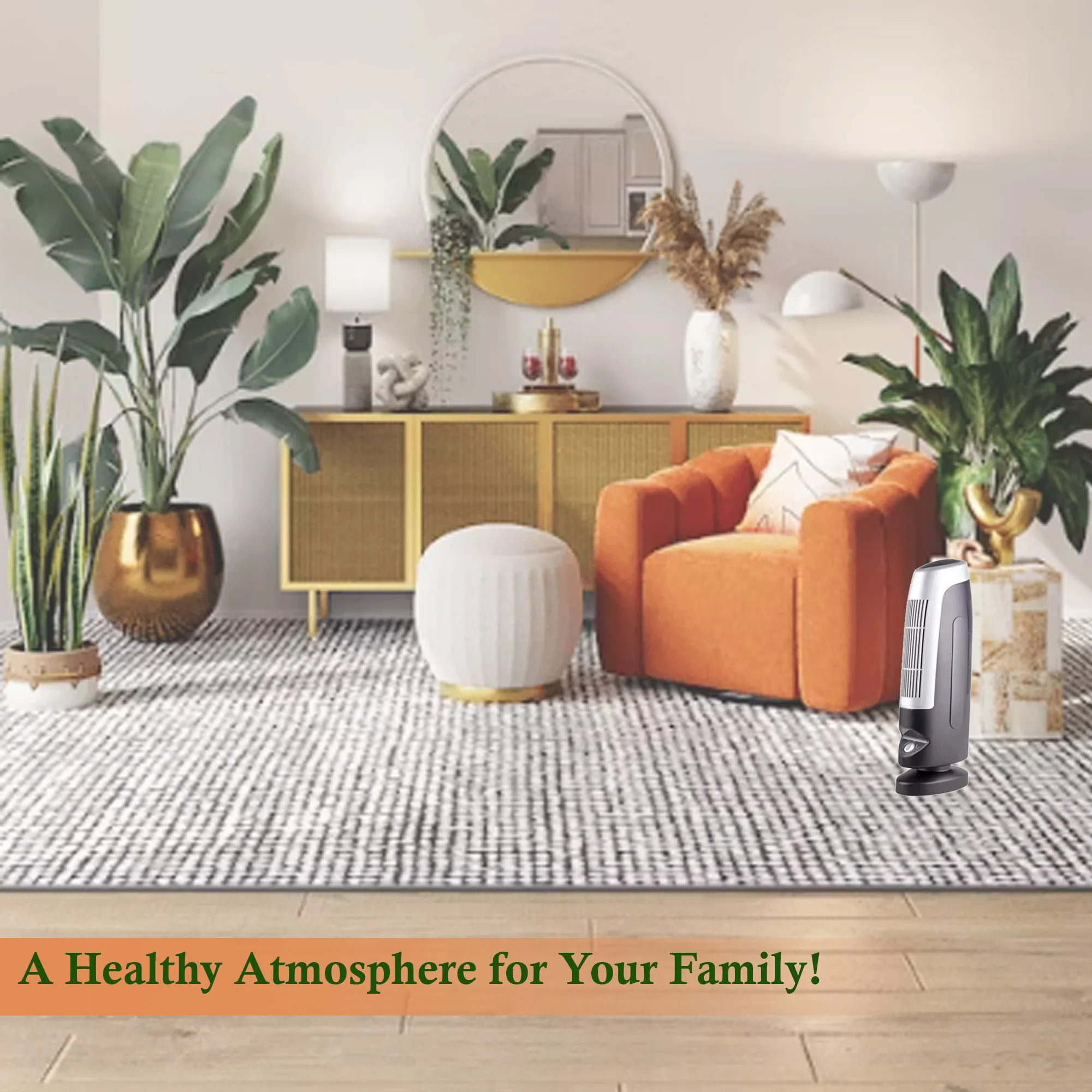 Vivitar Air Purifier for Home Large Room | Airborne Allergen, Wildfire / Smoke, Pollen, Pet Dander, and Dust Reducer - Image 3