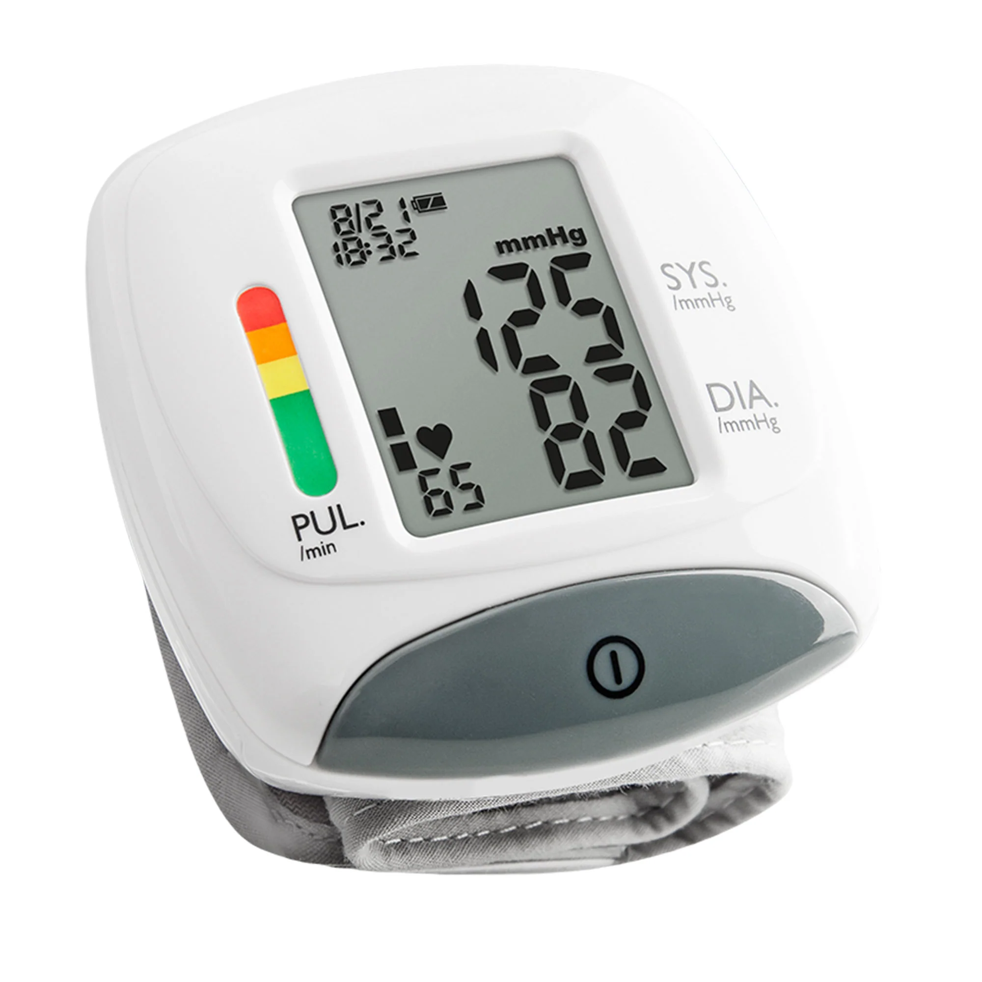 Blood Pressure Monitor With Heart Rate - Automatic Wrist Cuff Blood Pressure Machine With LCD Display Memory and Carrying Case - Image 3