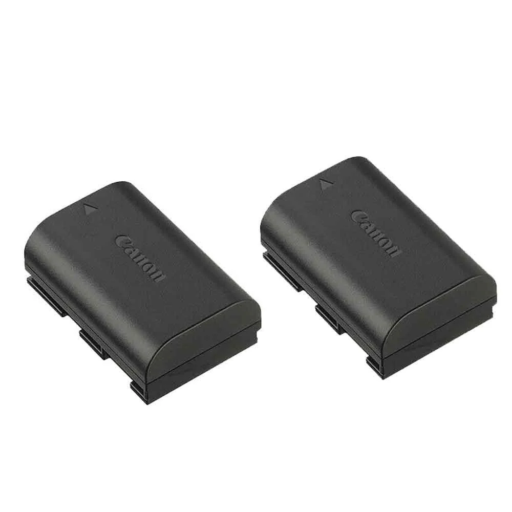 Vivitar Battery Power Grip and Two Replacement LP-E6 Battery & Charger for Canon 6D Mark II - Image 3