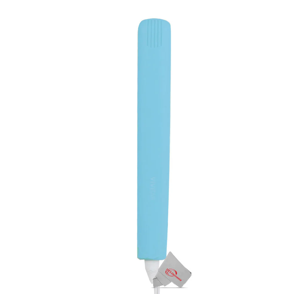 Vivitar PG7230 Ceramic Tourmaline 1 Inch Flat Iron Fast Heating Floating Plates Up to 400° with 6ft Swivel Cord Blue - Image 3