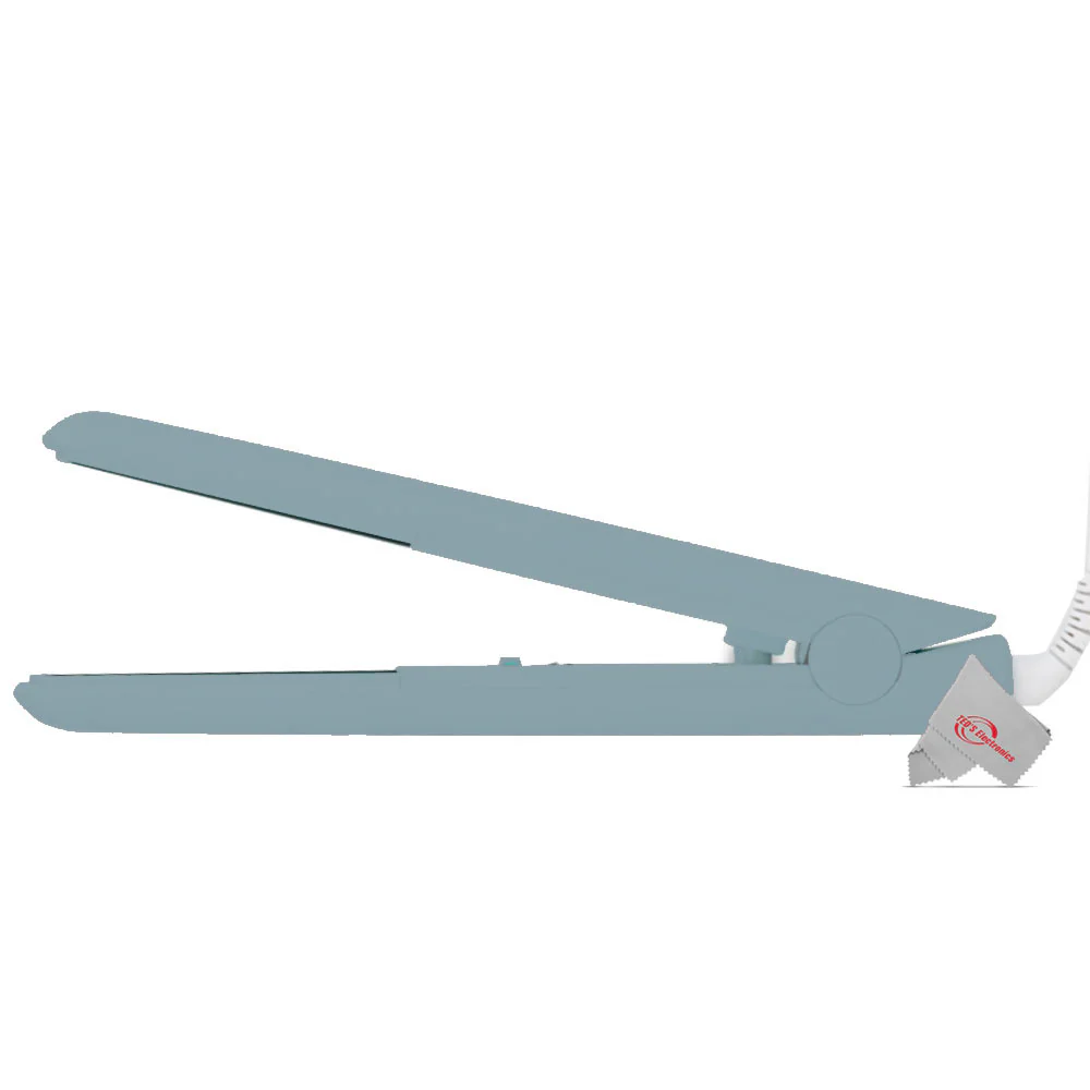 Vivitar PG7230 Ceramic Tourmaline 1 Inch Flat Iron Fast Heating Floating Plates Up to 400° with 6ft Swivel Cord Gray - Image 2