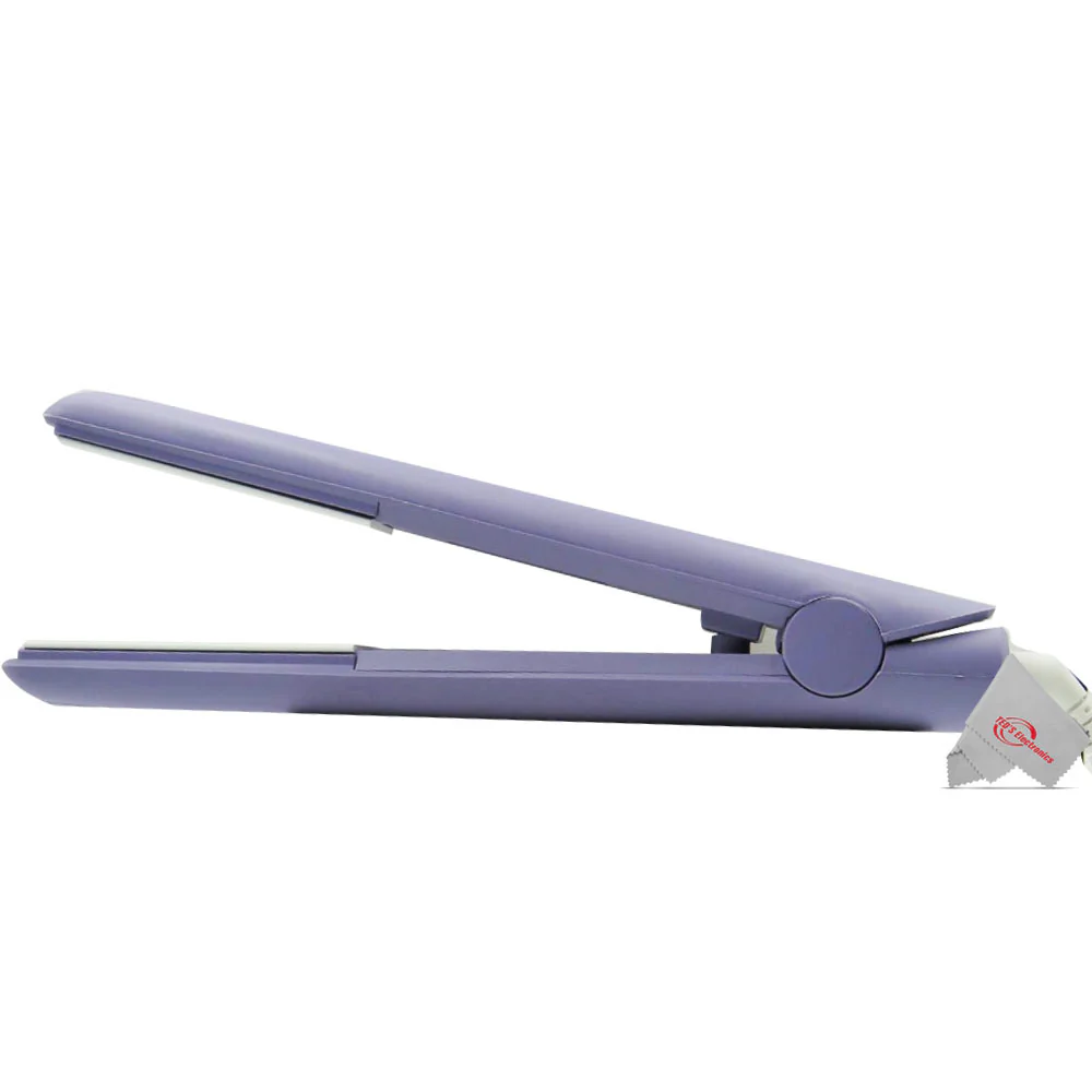 Vivitar PG7230 Ceramic Tourmaline 1 Inch Flat Iron Fast Heating Floating Plates Up to 400° with 6ft Swivel Cord Lavender - Image 4