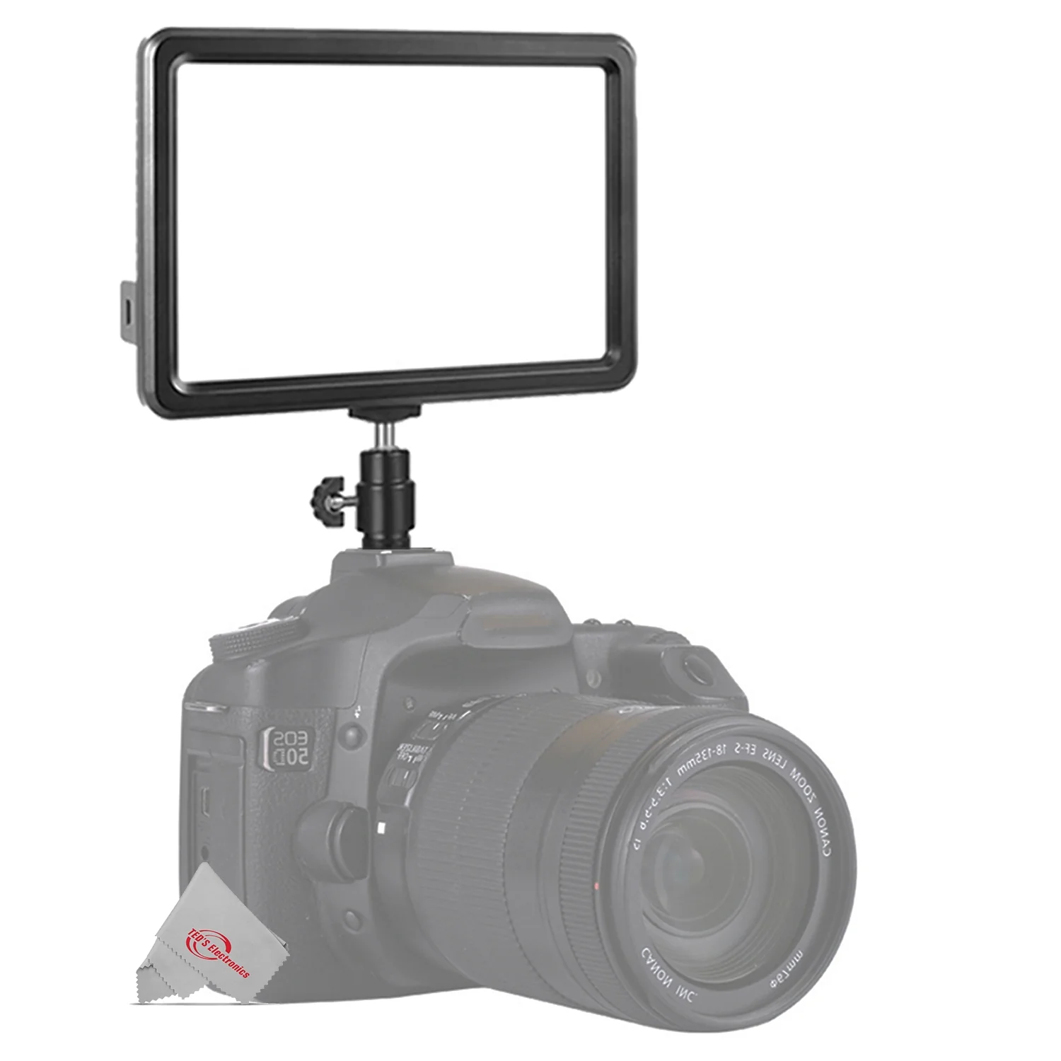 Vivitar LED Video Light Panel 3200k-6500k Color Temp with Advanced Acrylic Plate for Softer More Natural Light - Image 6