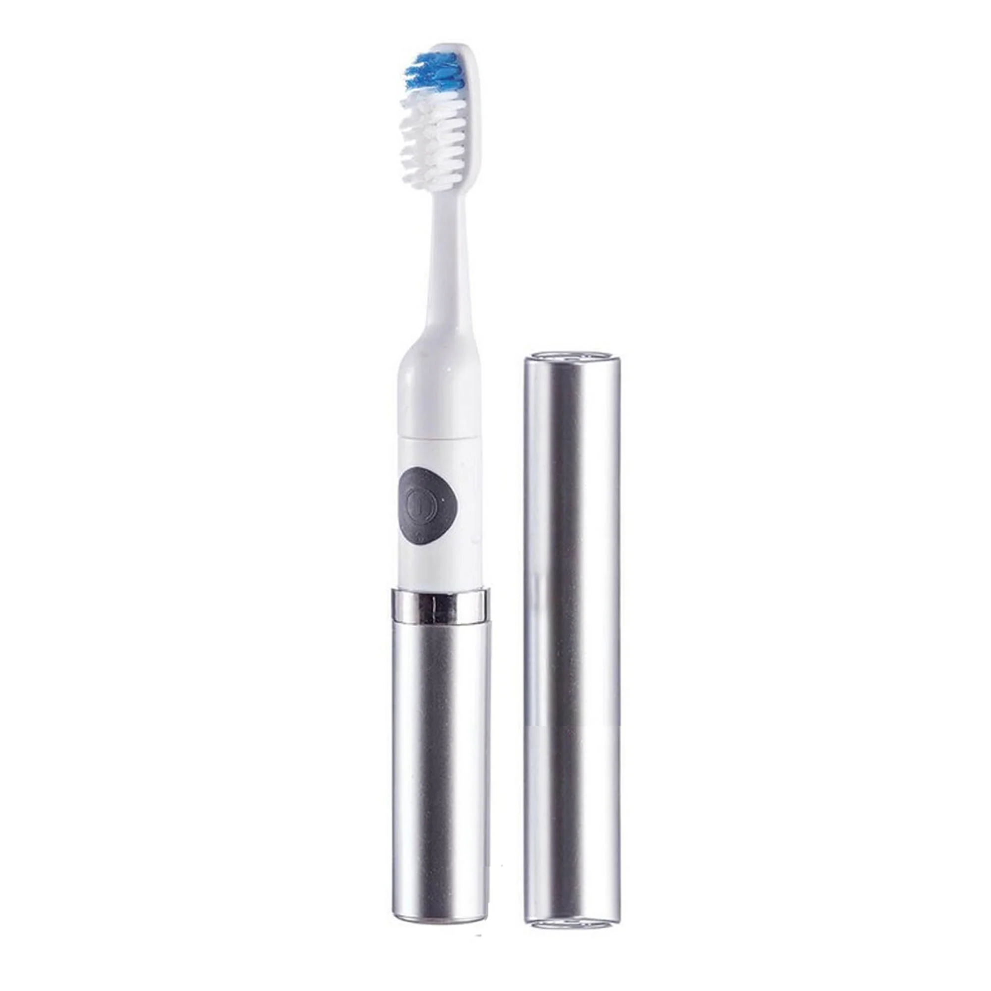 Vivitar Ultrasonic IPX7 Waterproof Electric Toothbrush with Pulsating Head and Germ Protection, 6 Heads Included - Image 3