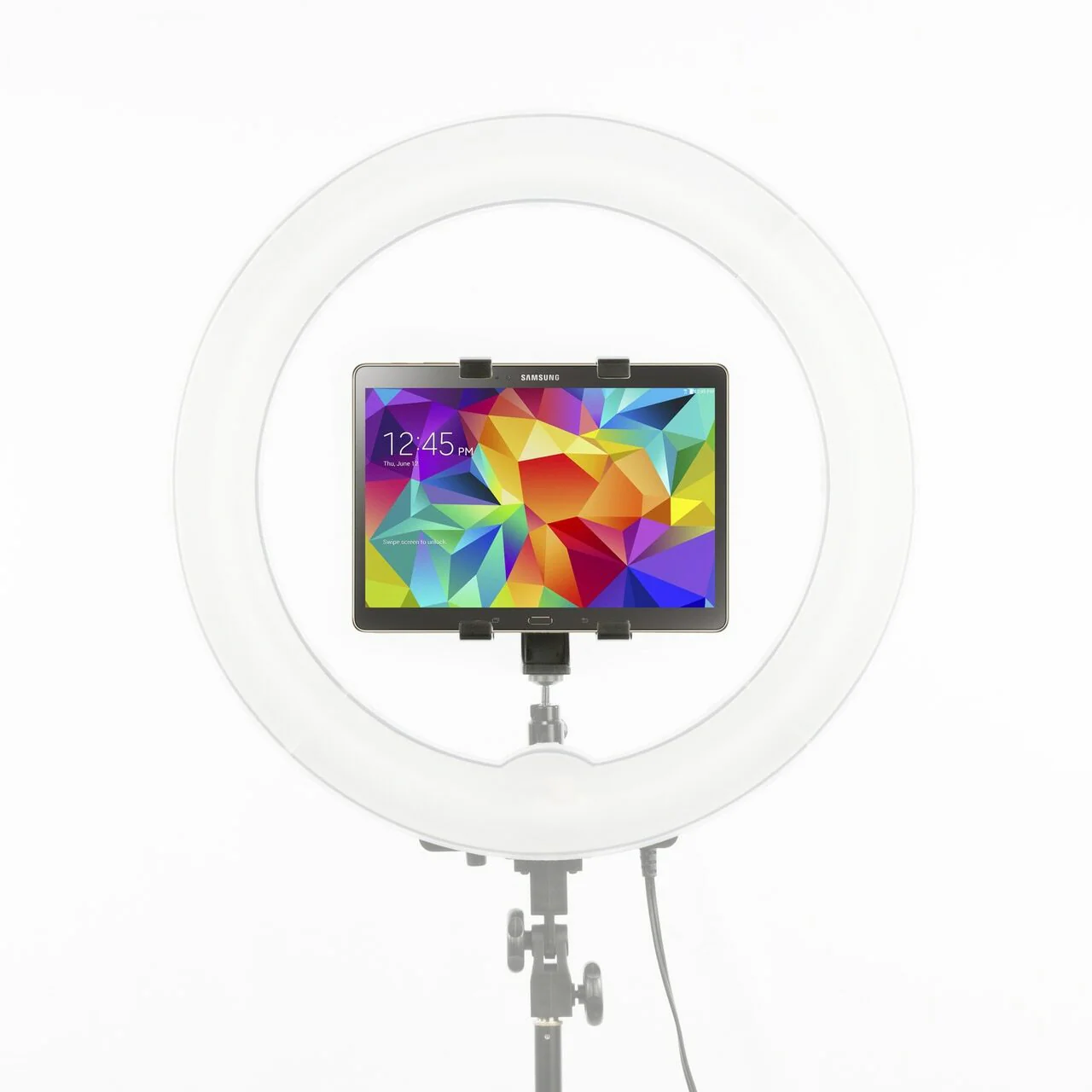 Vivitar 18" Professional Ring Light Kit With 63" Light Stand Vlog Podcast Stream Make-Up Essentials - Image 5