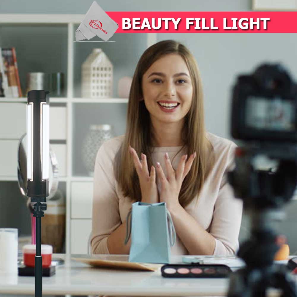 Vivitar Multi Functional Selfie Light, 162 Led Lamps with Smartphone Stand for Selfie Lovers Vloggers and Youtubers - Image 7