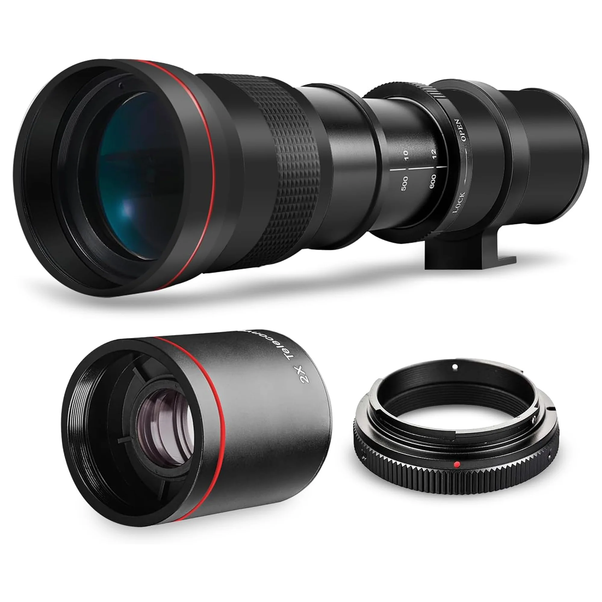 420-1600mm f/8.3 HD Manual Super Telephoto Zoom Lens for Sony A6500 A6400 A6300 A6100 A6000 - Image 11