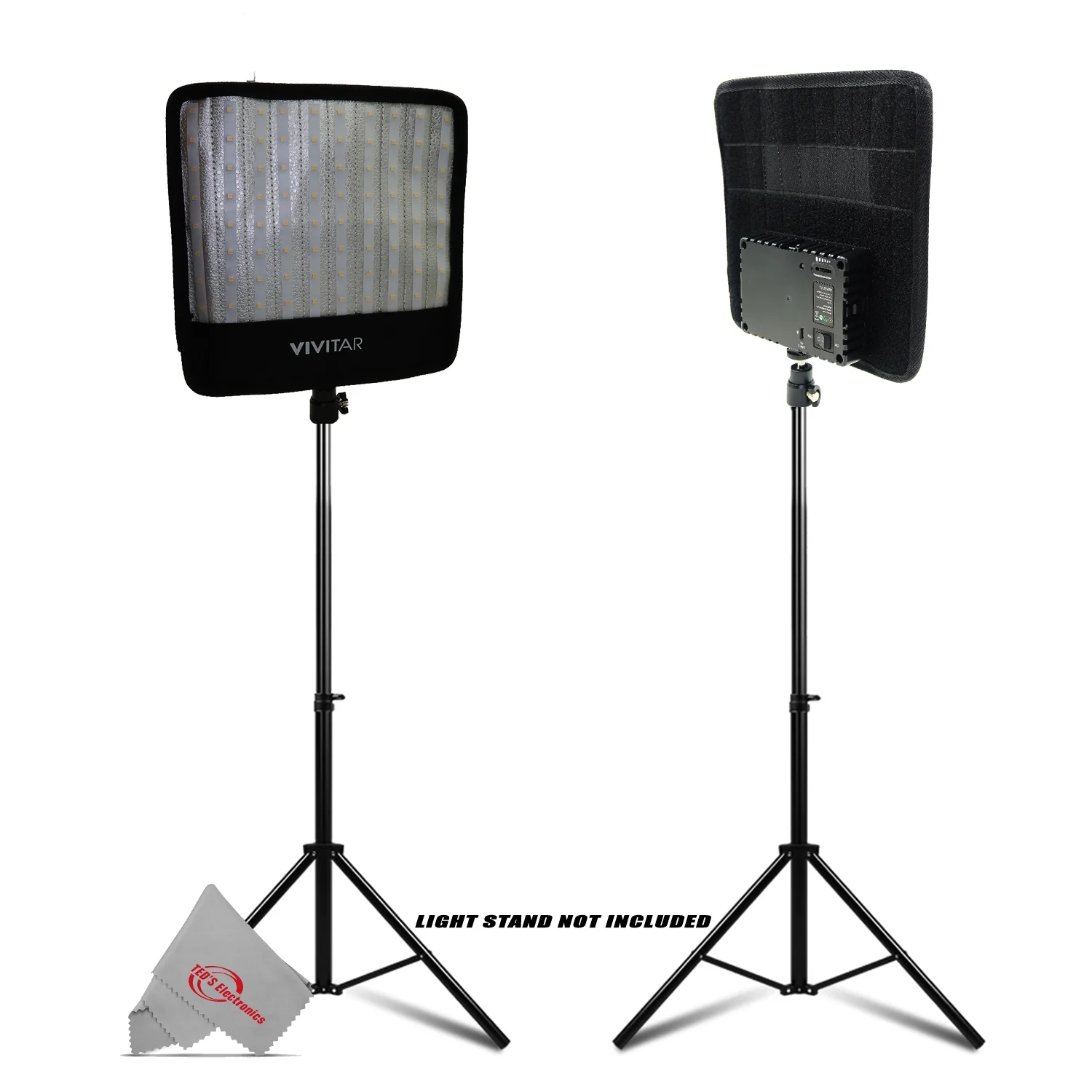 Vivitar Ultra Slim Super Bright Bi-Color Flexible Led Light Panel 1600Lm Adjustable Brightness - Image 4