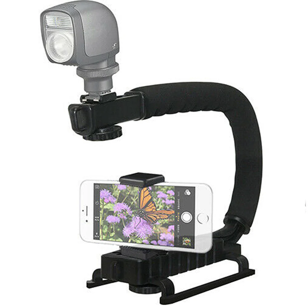 Vivitar LED Video Light Panel with Sports Action Holder + Recording Microphone for Cameras and Camcorders - Image 9