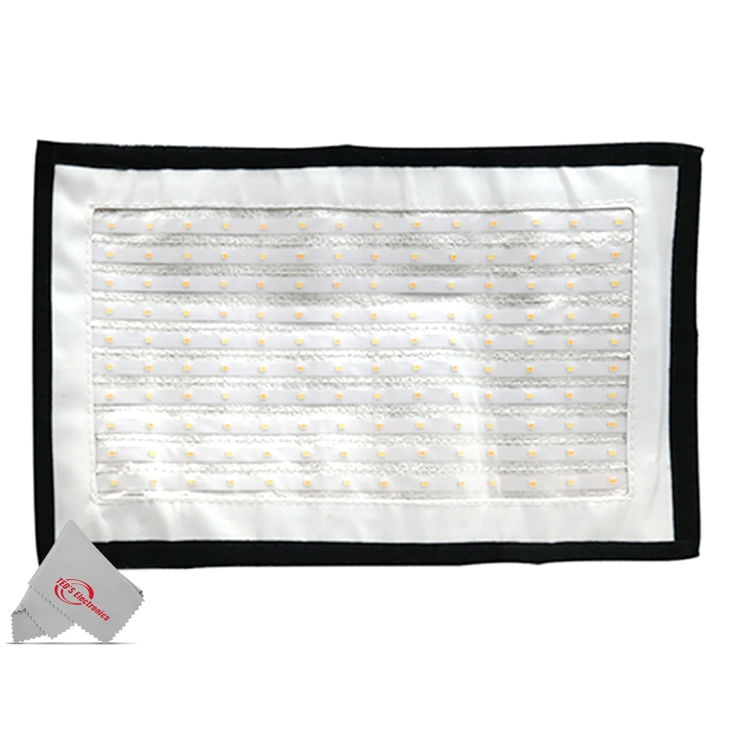 Vivitar Fabric 140 LED Light Panel Compact Mat upto 3000LM for Studio Lighting  with 71" Adjustable Light Stand - Image 2