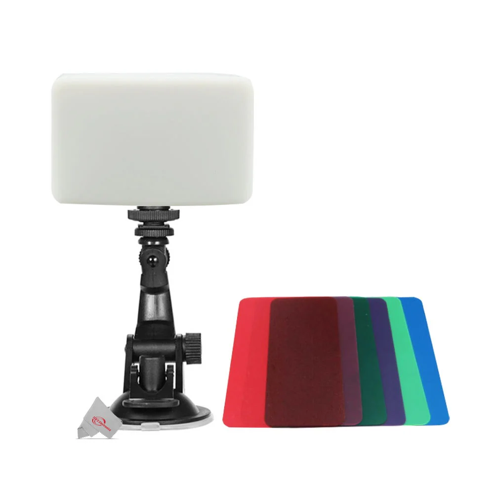 Vivitar 120 Led Video Conference Lighting Kit Suction Cup Mount for Laptops and Moniters  Adjustable Brightness and Color Filters - Image 4