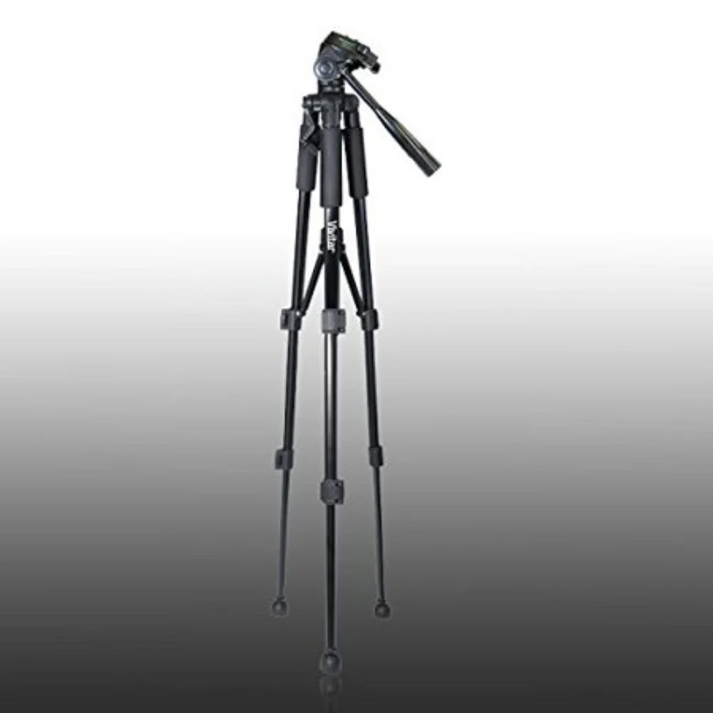 Vivitar 62" Tripod High Quality 8lb Capacity 3-Way Fluid Pan Head Quick Release Bubble Level - Image 5