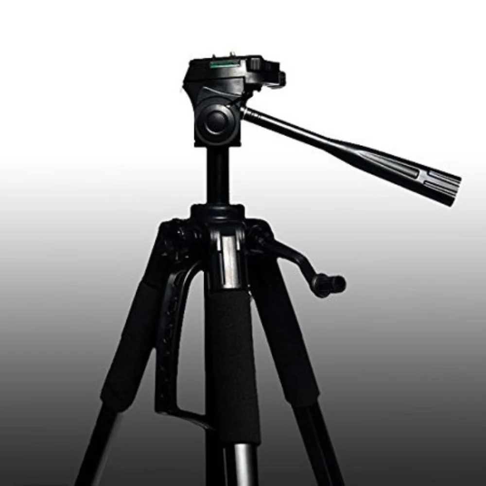 Vivitar 62" Tripod High Quality 8lb Capacity 3-Way Fluid Pan Head Quick Release Bubble Level - Image 6
