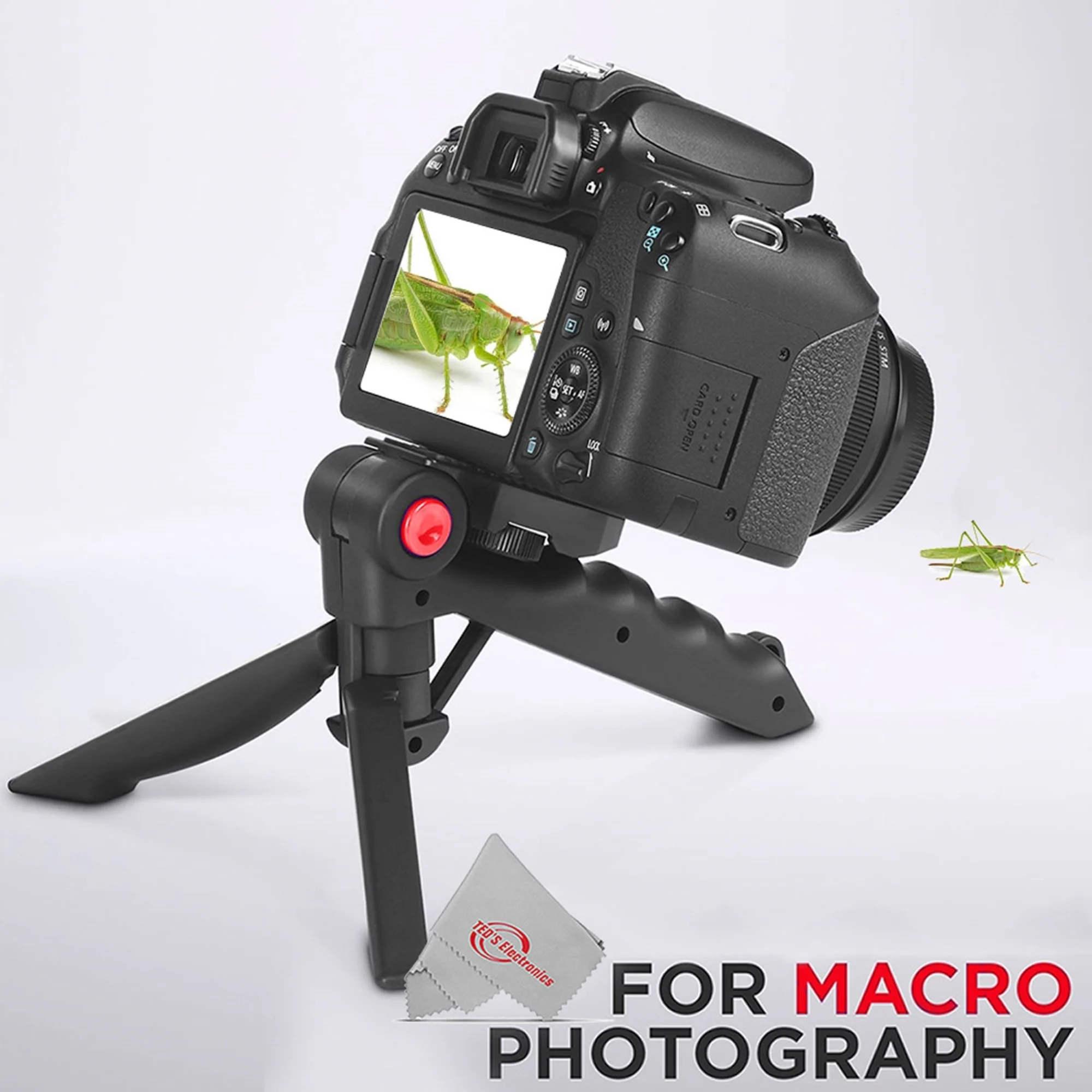 Vivitar Pistol Grip Tripod for Smartphones and Cameras - Image 5