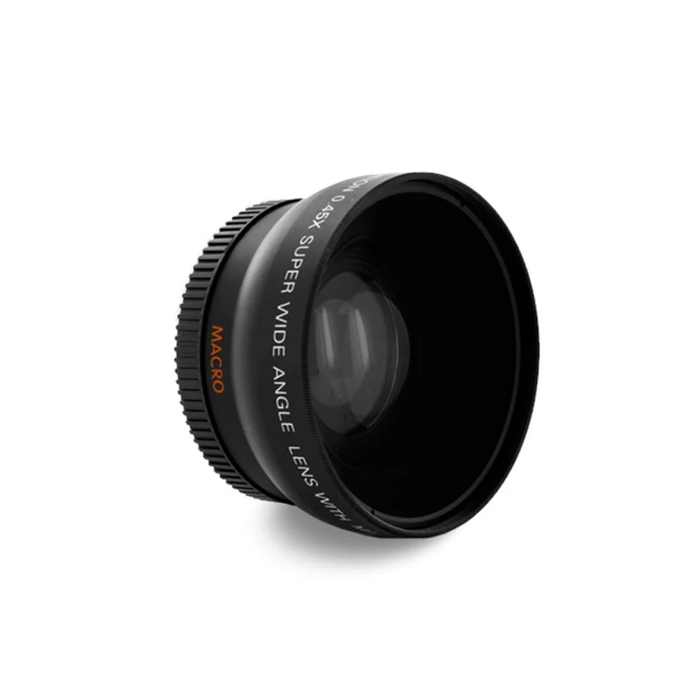 58mm Wide Angle Lens with Cleaning Kit for Canon DSLR Cameras - Image 2