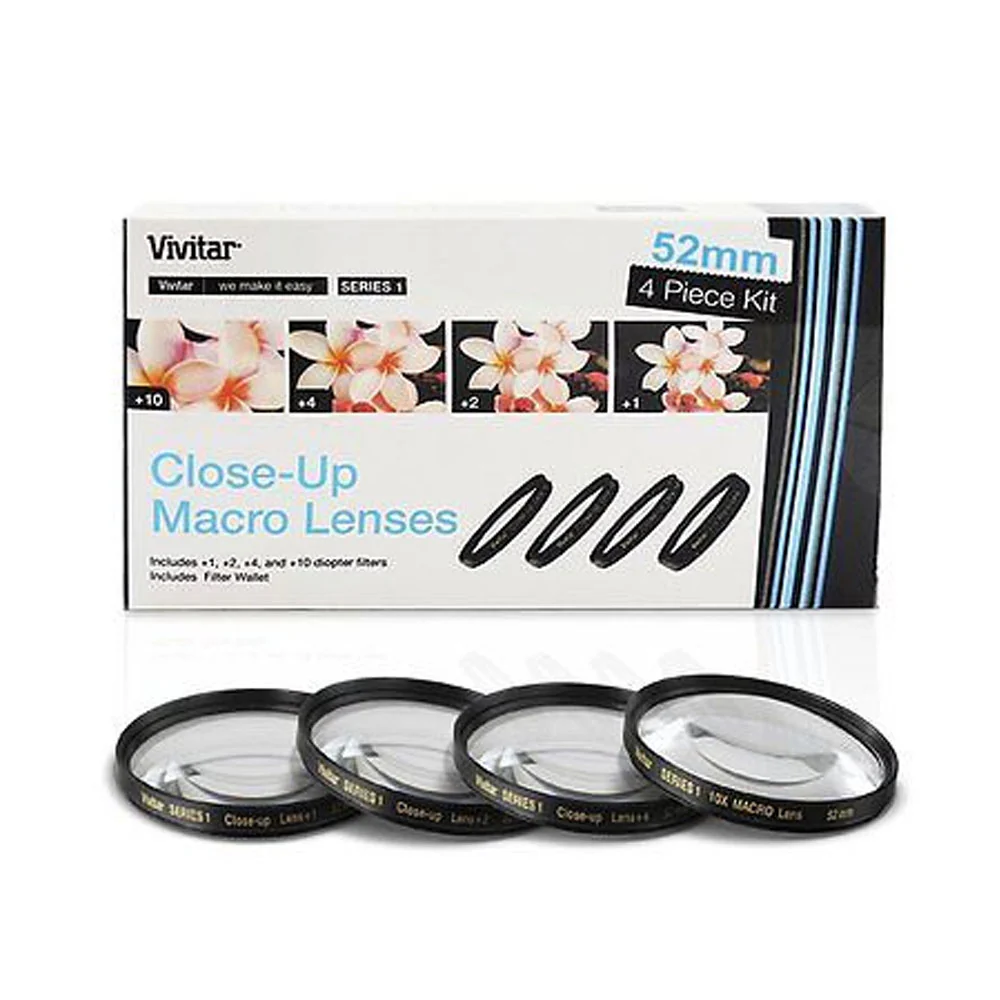 Vivitar 67mm Filter Kit + Macro Kit + 3pc Cleaning Kit for 67mm Lenses Kit for Canon 18-135, Nikon 18-140, and Nikon 18-105 Lenses - Image 2