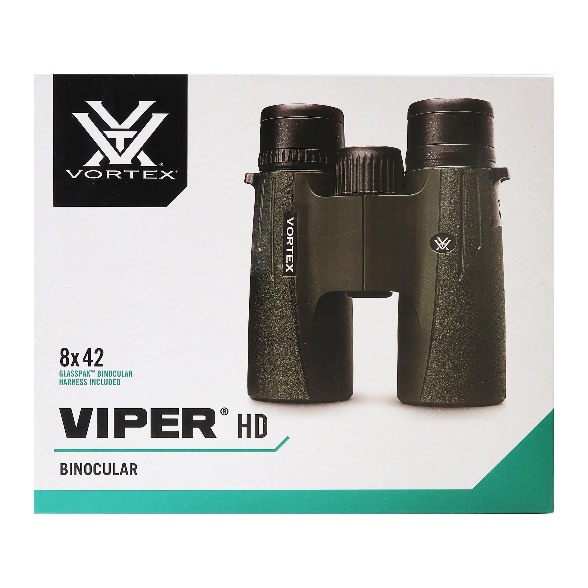 Vortex 8x42 Viper HD Binoculars V200 (Green) - Image 7